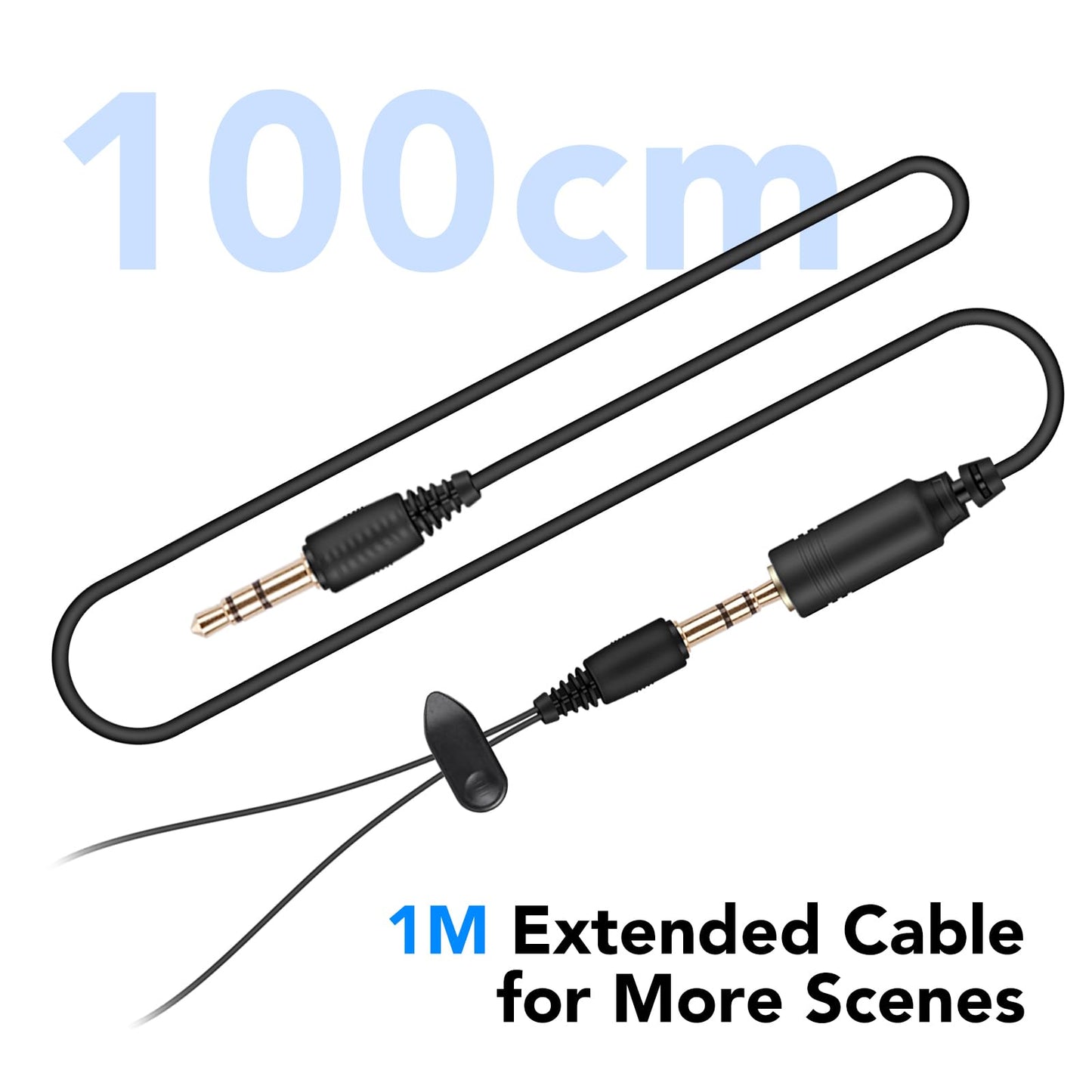 AGPTEK IPX8 Waterproof in-Ear Earphones, Coiled Cable Swimming Earbuds with Stereo Audio Extension Cable, Wired,Black