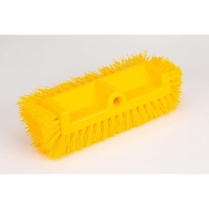 SPARTA Multi-Level Tile Scrub Brush 12" Wide Brush Head, Heavy-Duty Tile
