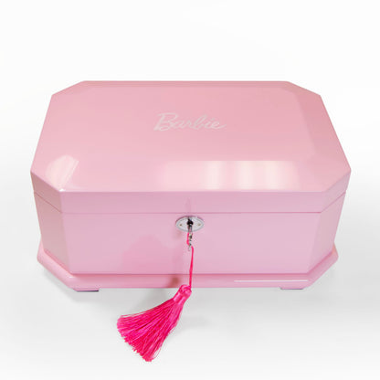 Barbie Limited Edition 65th Anniversary Wooden Jewelry Case by Mele and Co