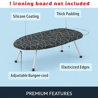 SAVUK 12 X 30 inch Smart Table top Ironing Board Cover and Pad