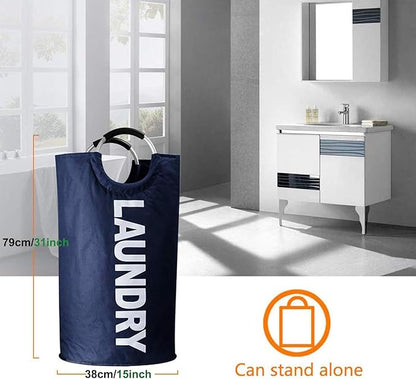Mziart 90L Large Collapsible Laundry Hamper Laundry Basket