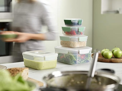 Joseph Joseph Nest Lock, 10 Piece Plastic Food Storage Container set