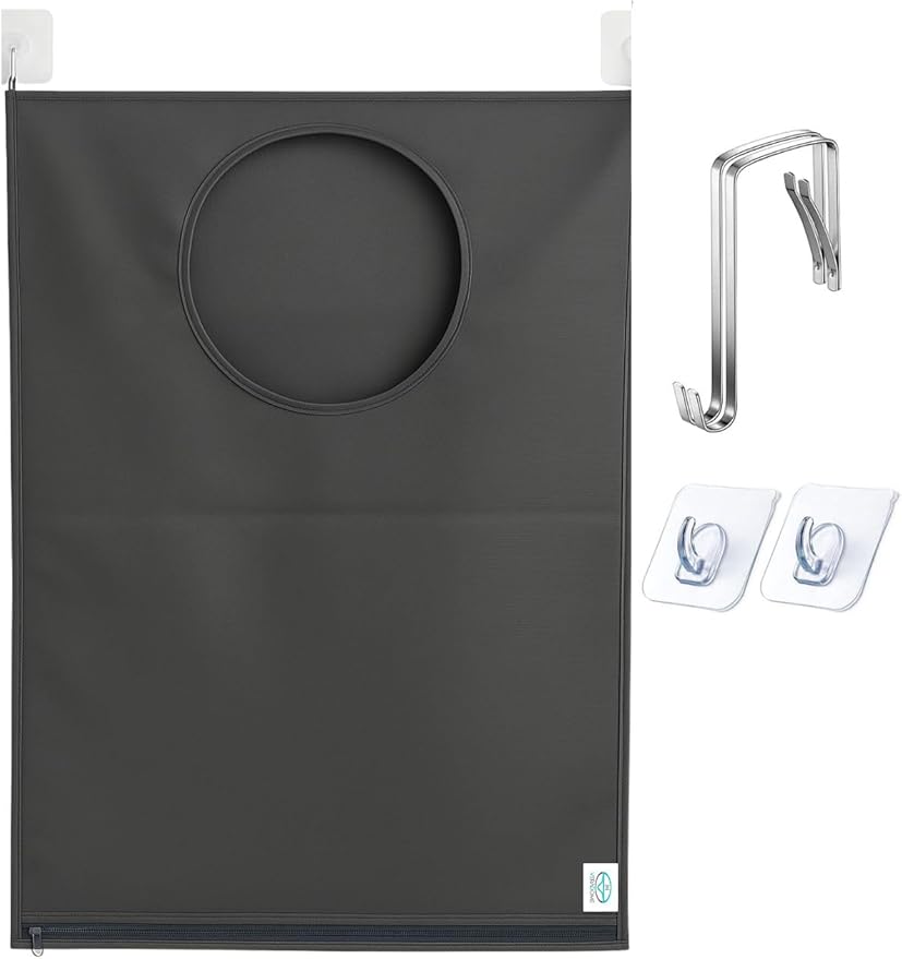 Hanging Laundry Hamper Bag – Space-Saving Dirty Clothes Storage