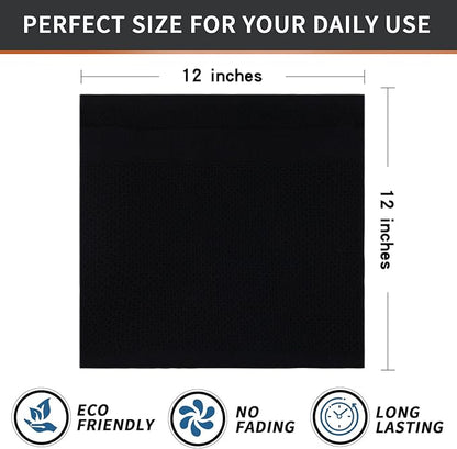 Homaxy 100% Cotton Dish Cloths, 8 Pack