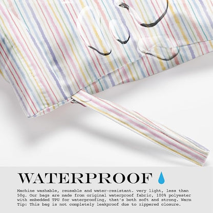 Wet Bag, Wet Dry Bag, Wet Bag for Swimsuit, Dirty Yoga Gym Clothes, Makeup Bag