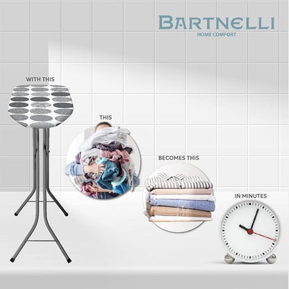 Bartnelli Pulse Ironing Board | Made in Europe | Patent Space Saving Smart