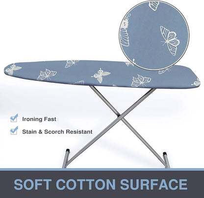 Ironing Board Cover and Pad 18x49, Extra Wide, Thick Padding, Elastic Edge