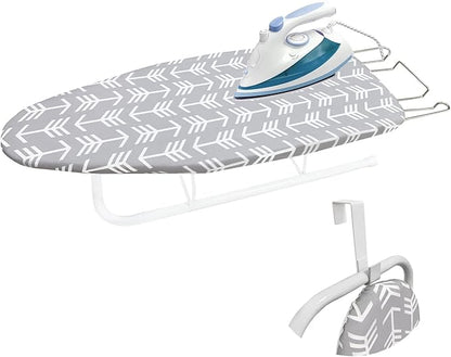 Tabletop Ironing Board with Folding Legs, Portable Small Ironing Board with