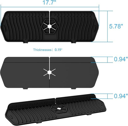 Faucet Guard - 90 Foldable Drain Mat