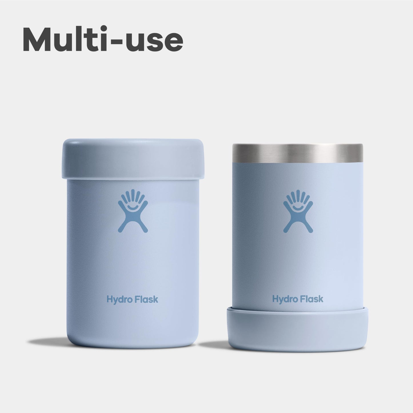 Hydro Flask 12 Oz Cooler for Cans - Slim Can Cooler for Beer or Coffee - Insulated in Surf Blue