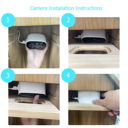 Smart Bird House with Camera, 1080p HD 2.4G WiFi Outdoor Bird Box. Features Auto Capture Bird Video & Motion Detection, Night Vision, App Alerts and Serves as a Bird Nesting Box (Dark, Normal)
