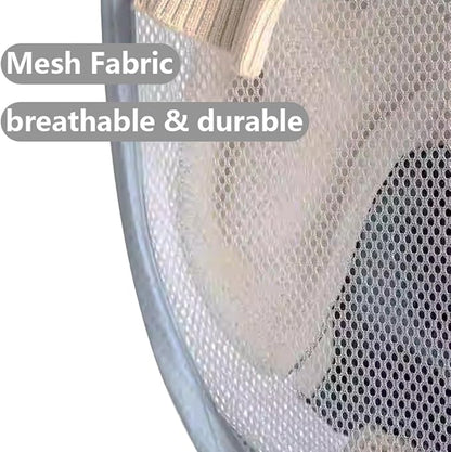 2 Pack Pop Up Laundry Hampers, Collapsible Mesh Laundry Basket, Foldable
