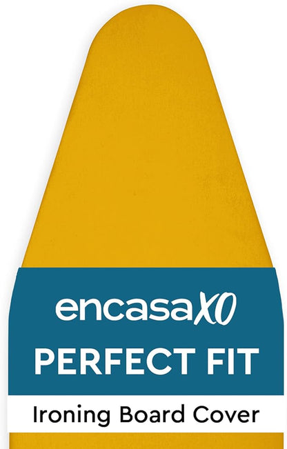 Encasa XO Ironing Board Cover and Pad 49"x18" - 4mm Felt Wide Iron Board Cover