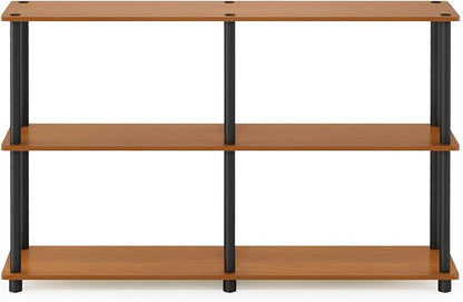 Furinno Wire End Table, Side Table, Brown