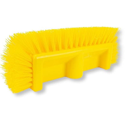 SPARTA Multi-Level Tile Scrub Brush 12" Wide Brush Head, Heavy-Duty Tile