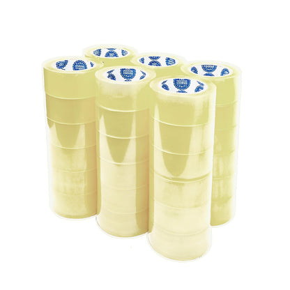 2.0 Mil Premium Packing Tape 3 inch x 110 Yards (24 Rolls) - Clear Shipping Packaging Tape, Strong Adhesive Box Tape for Moving, Sealing Packages & Shipping Boxes