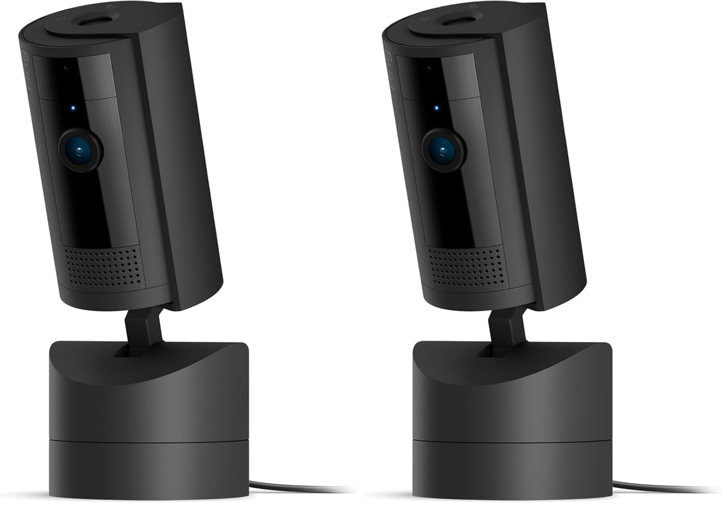 Ring Pan-Tilt Indoor Cam | See all around your home or business with 360° pan coverage, HD video, plus Two-Way Talk (2024 release) | White