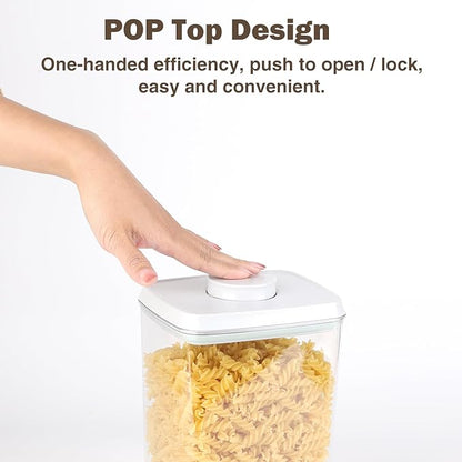 Pop Food Storage Containers Set Airtight Food Storage Containers