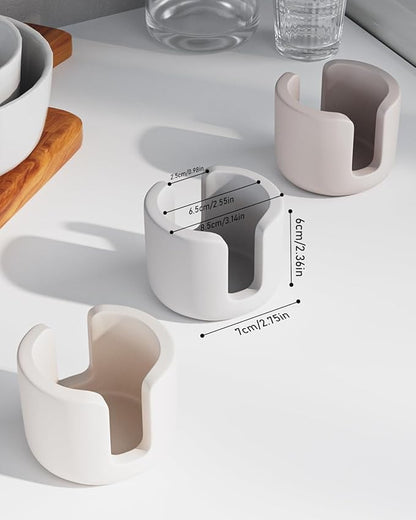 Diatomite Sponge Holder for Kitchen Sink, Quick Dry Diatomaceous Earth Compact