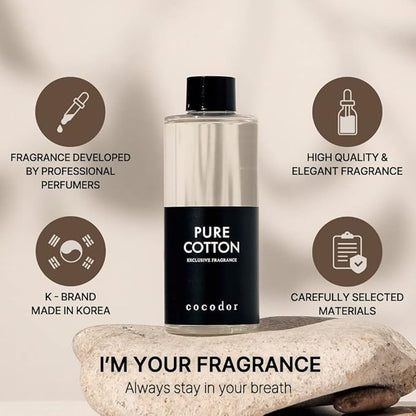 COCODOR Reed Diffuser Oil Refill/Freesia&Pear /200ml / 1 Pack/Aromatherapy, Home Fragrance, Scented Oils, Oils for Reed Diffuser, Bathroom Home Decor