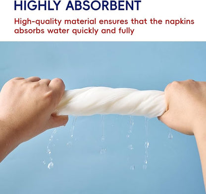 480 Count Disposable Hand Towels, Linen Feel Bathroom Hand Napkins, Soft And