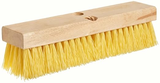 Weiler 44438 12" Block Size, 6 X 20 No. of Rows, Wood Block, Polypropylene Fill