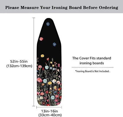 Colorful Floral Iron Board Cover