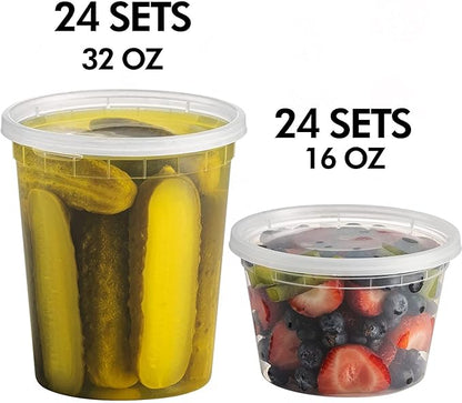 JoyServe Deli Food Storage Containers