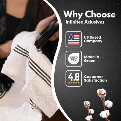 Infinitee Xclusives 100% Cotton Kitchen Towels
