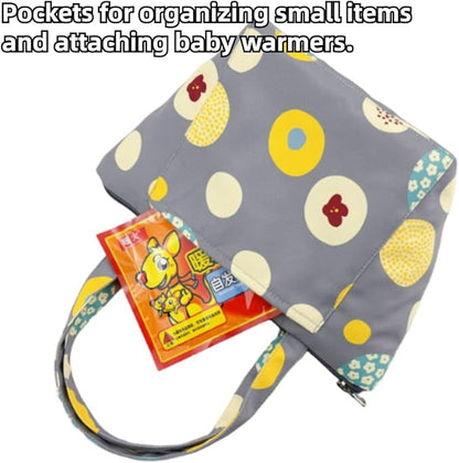 Warm Bird Carrier Bag for Winter Shoulder/Hand Bag Outdoor Portable Travel Carrier with Air Holes for Parakeets Lovebirds Conures Quarkes Caique (Grey,Large)