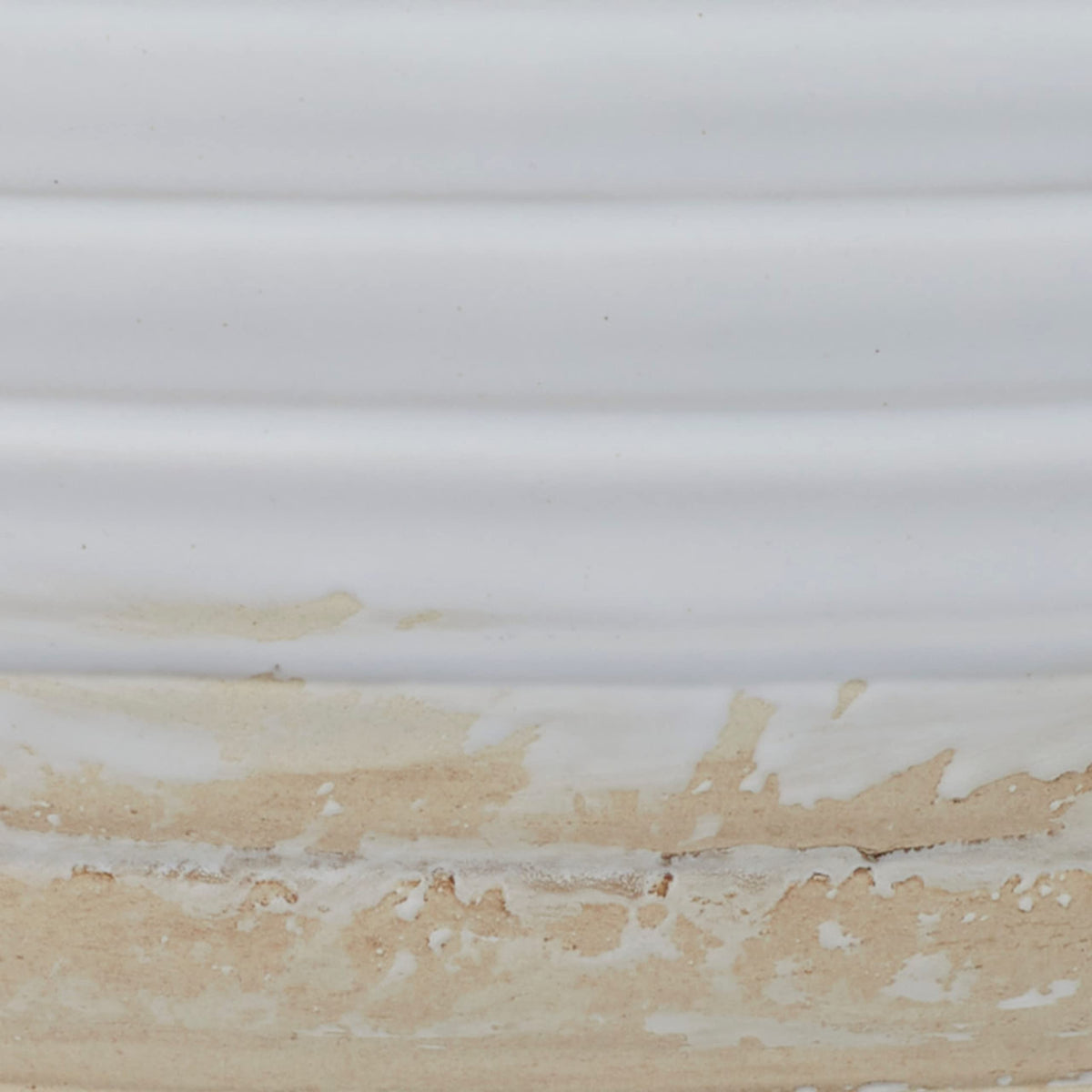 Deco 79 Ceramic Indoor/Outdoor Small Planter Pot with Handles, 9" x 8" x 10", White