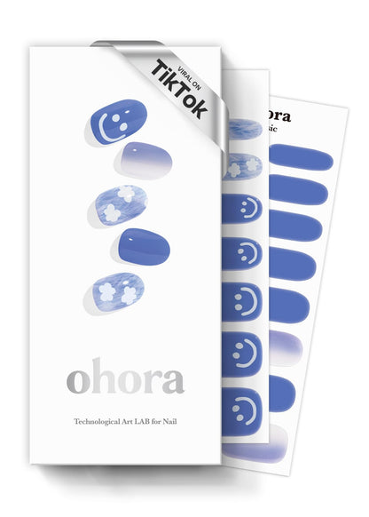 ohora Bundle Set (N Addict Starter Kit) - Red Solid Gel Nail Strips with UV/LED Lamp and Mini Remover, Salon-Quality, Long Lasting, Easy to Apply & Remove - Includes Prep Pads, Nail File, Wooden Stick