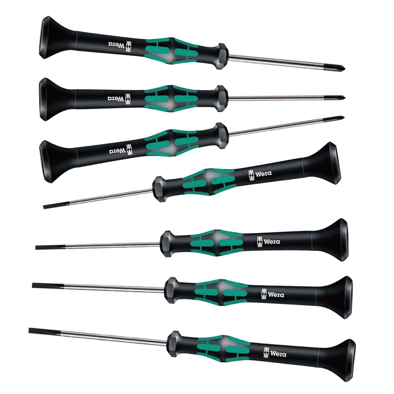 Wera - Micro Series Screwdriver Set Phillips 00 (5345271001)