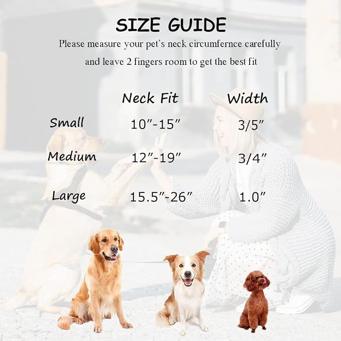 Soft Cotton Dog Collar with Metal Buckle Adjustable Heavy Duty Comfy Corduroy Collars for Small Medium Large Dogs,Light Pink,Large