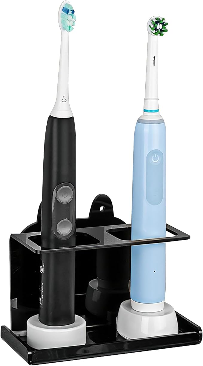Electric Toothbrush Holder Wall Mounted, Electric Toothbrush Cord Organizer