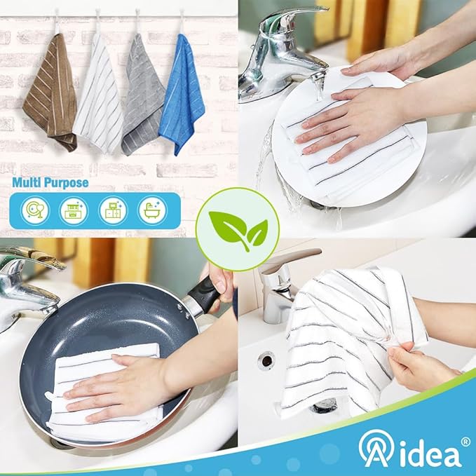 AIDEA Kitchen Towels, Absorbent Dish Cloth