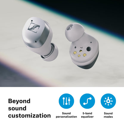 Sennheiser Momentum True Wireless 4 Smart Earbuds with Bluetooth 5.4, Crystal-Clear Sound, Comfortable Design, 30-Hour Battery Life, Adaptive ANC, LE Audio and Auracast - Black Copper