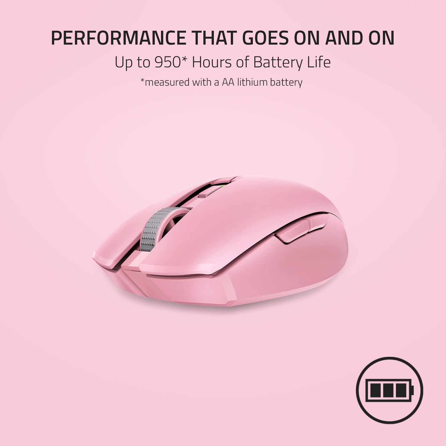 Razer Orochi V2 Mobile Wireless Gaming Mouse: Ultra Lightweight - 2 Wireless Modes - Up to 950hrs Battery Life - Mechanical Mouse Switches - 5G Advanced 18K DPI Optical Sensor - White