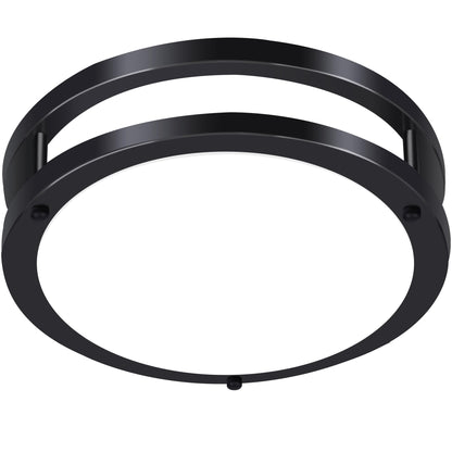 Hlite LED Flush Mount Ceiling Light Fixture, 36W, 3600LM, 13inch, Oil Rubbed Bronze, Model CLA-17