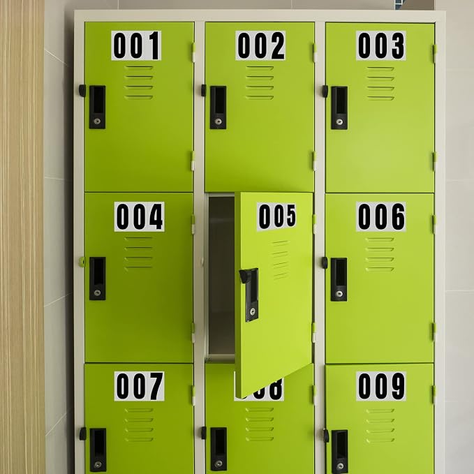 2 PACK,120 Numbers, Reflective Adhesive Mailbox Number Pack, 3", Waterproof Number Stickers for Signs, Door, Cars, Trucks, Home, Business, Address Number
