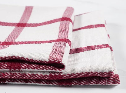 KAF Home Premium Kitchen Towels, Large 100% Cotton, Flat & Terry Absorbent Dish