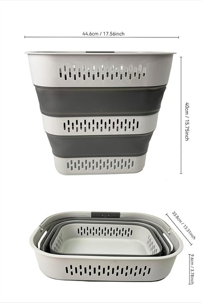 SAMMART 38L Collapsible Laundry Basket