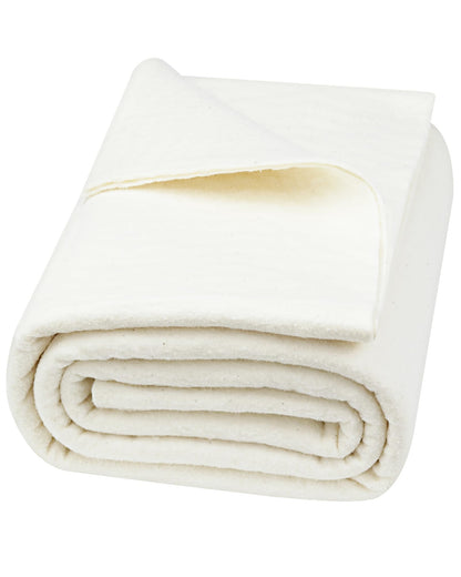 PLANTIONAL Grinding Natural Cotton Quilt Batting: 47-Inch x 59-Inch Light Weight Purely Natural All Season Quilt Batting for Quilts, Craft and Wearable Arts