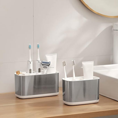 Colist Toothbrush Holder for Bathroom Stainless Steel Detachable Electric