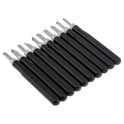 Omninmo Wood Carving Knife Set - 10 PCS Hand Carving Tool Set Whittling Knife Art Craft Caving Tool Kit for DIY Sculpture