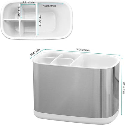 Colist Toothbrush Holder for Bathroom Stainless Steel Detachable Electric