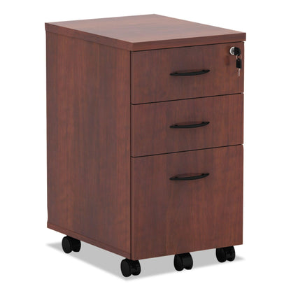 Alera ALE Valencia Mobile B/B/F Pedestal File, 15 7/8 x 20 1/2 x 28 3/8, Med Cherry