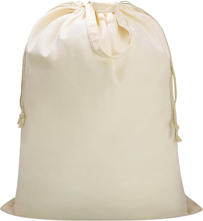 Canvas Laundry Bag 33"Wx 35"H, Thick Canvas Laundry Bag