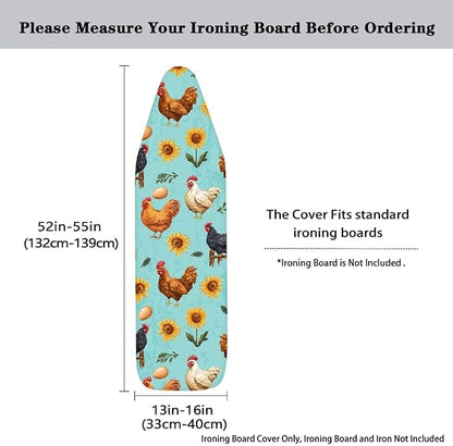 Table Top Ironing Board Cover, Non-Slip Ironing Board Protective Sleeve