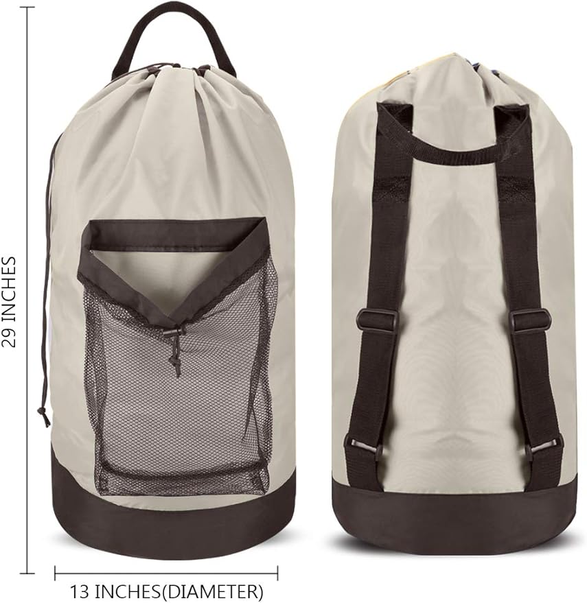 Dalykate Backpack Laundry Bag, 115L Large Hamper